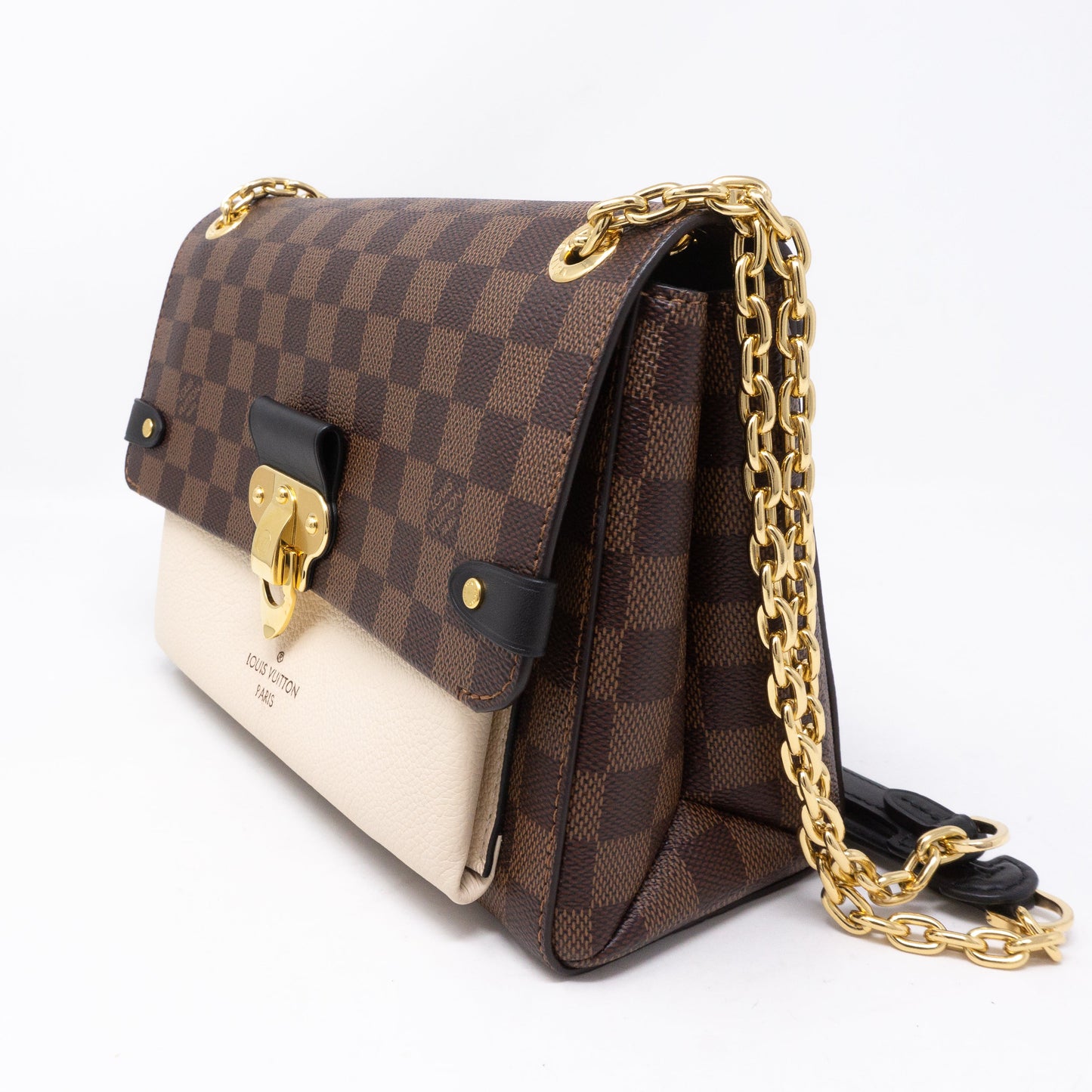 Louis-vuitton Vavin PM Damier Ebene Creme