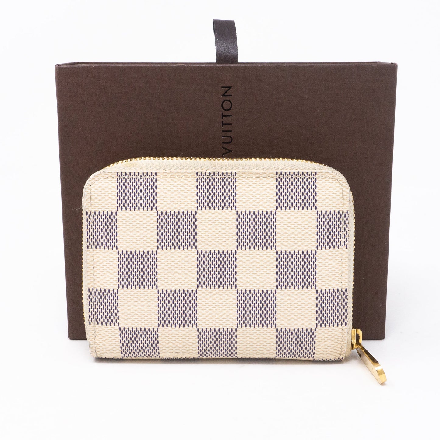 Louis-vuitton Zippy Coin Purse Damier Azur