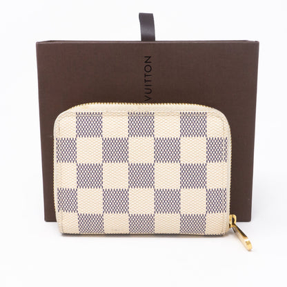 Louis-vuitton Zippy Coin Purse Damier Azur