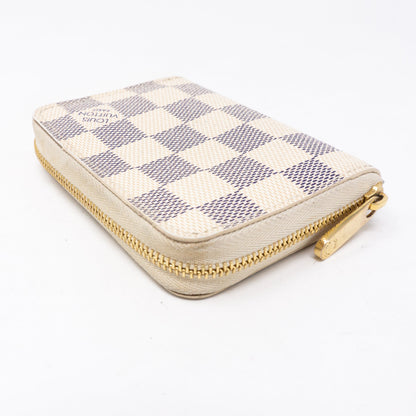 Louis-vuitton Zippy Coin Purse Damier Azur