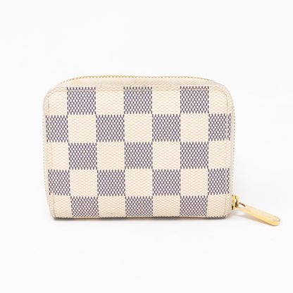 Louis-vuitton Zippy Coin Purse Damier Azur