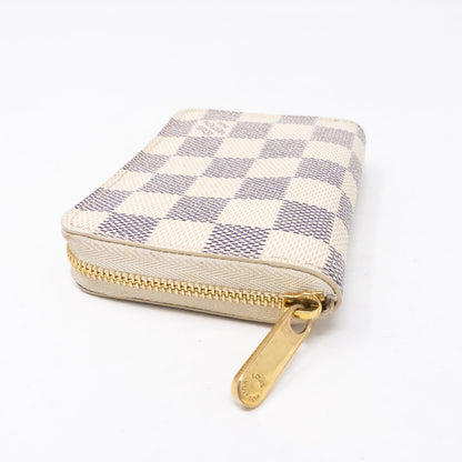 Louis-vuitton Zippy Coin Purse Damier Azur