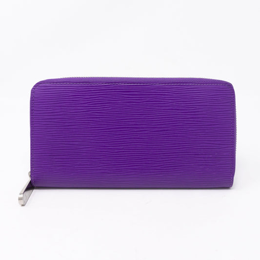 Louis-vuitton Zippy Wallet Epi Leather Purple