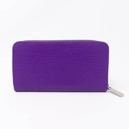 Louis-vuitton Zippy Wallet Epi Leather Purple