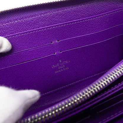 Louis-vuitton Zippy Wallet Epi Leather Purple