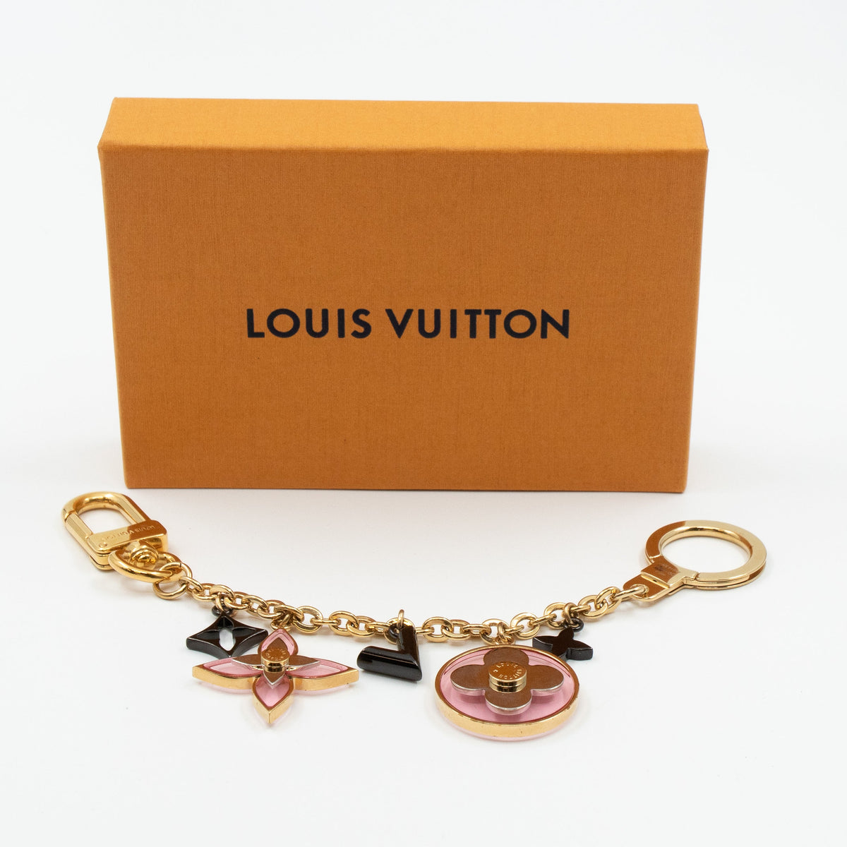 Louis-vuitton Blooming Flowers Bag Charm Chain