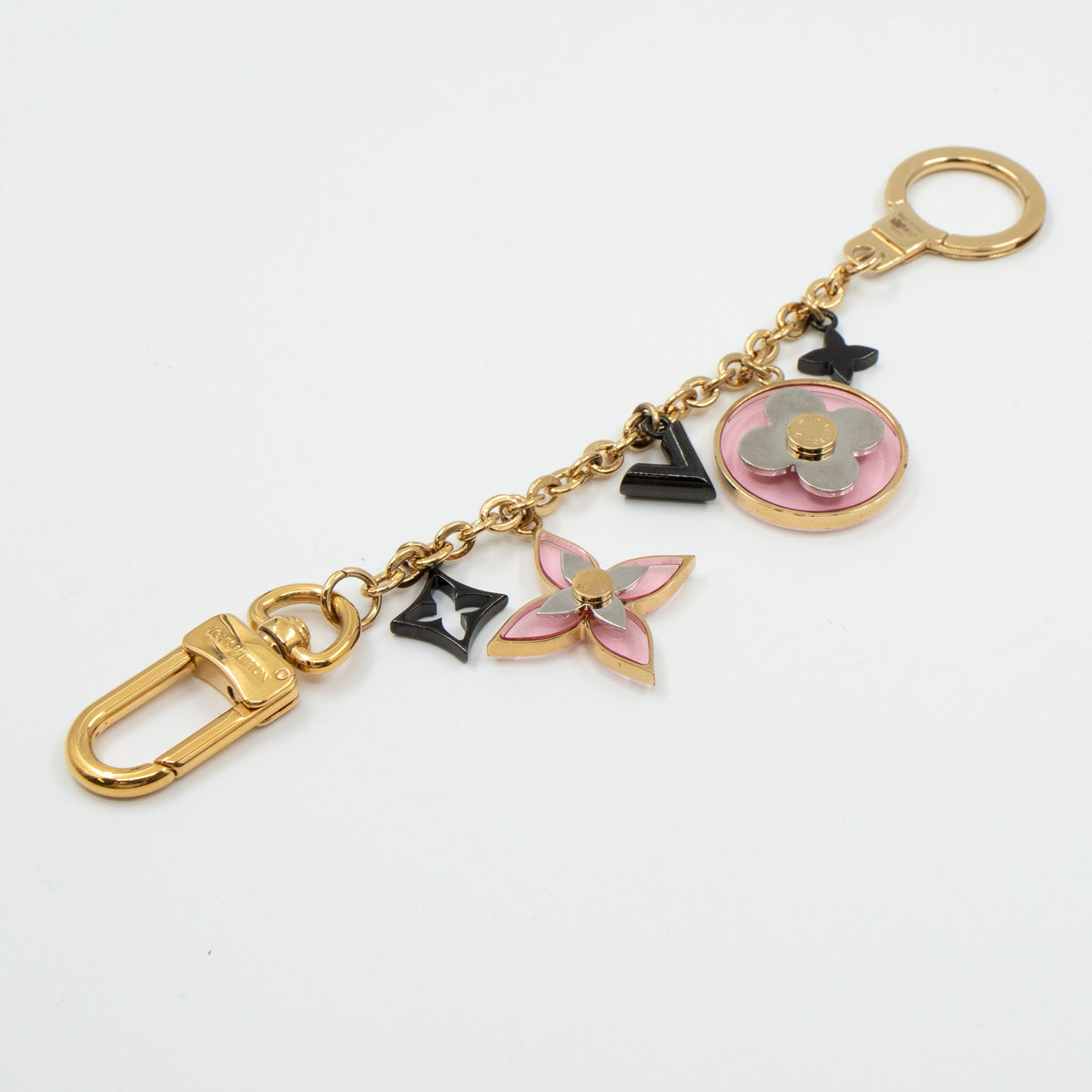 Louis-vuitton Blooming Flowers Bag Charm Chain