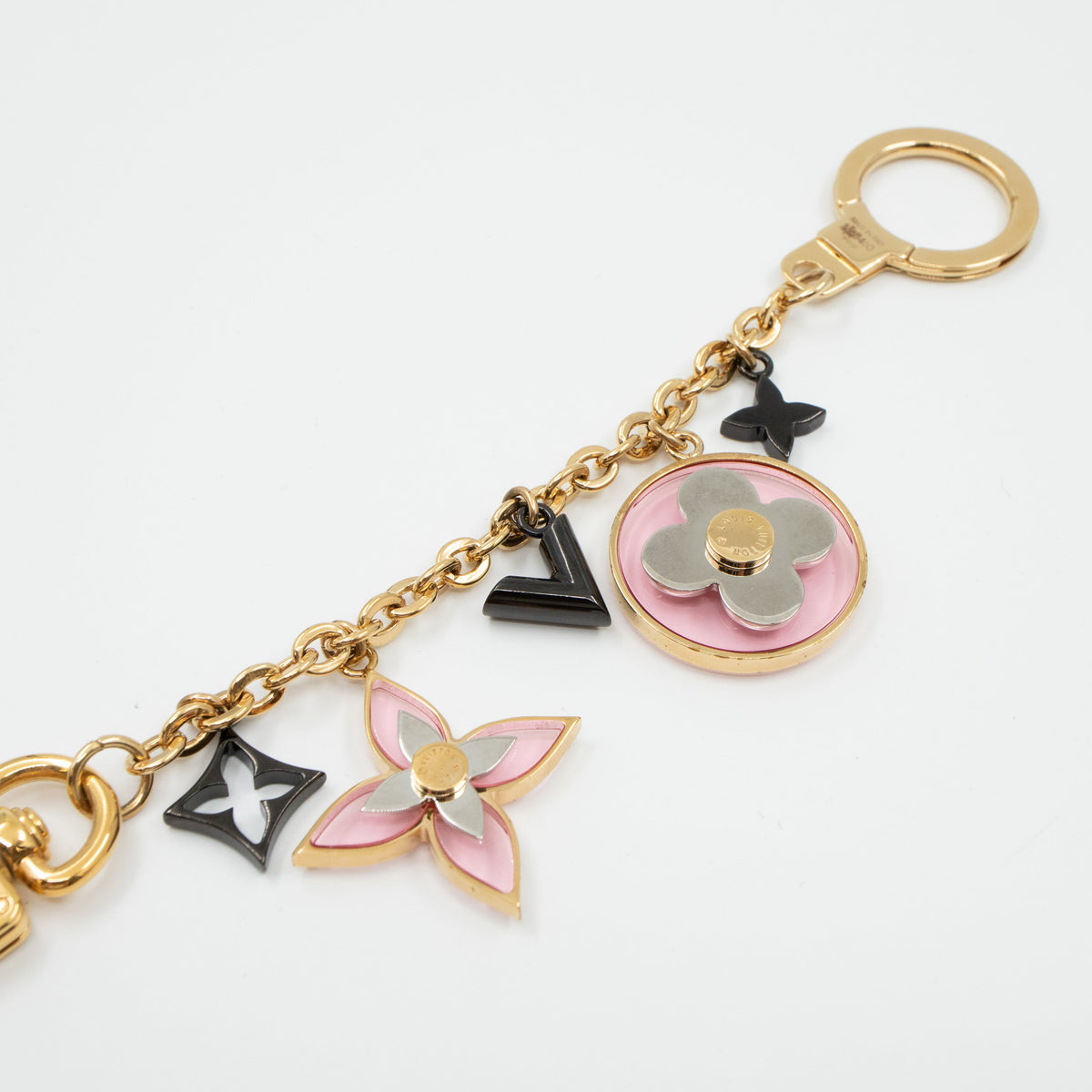 Louis-vuitton Blooming Flowers Bag Charm Chain