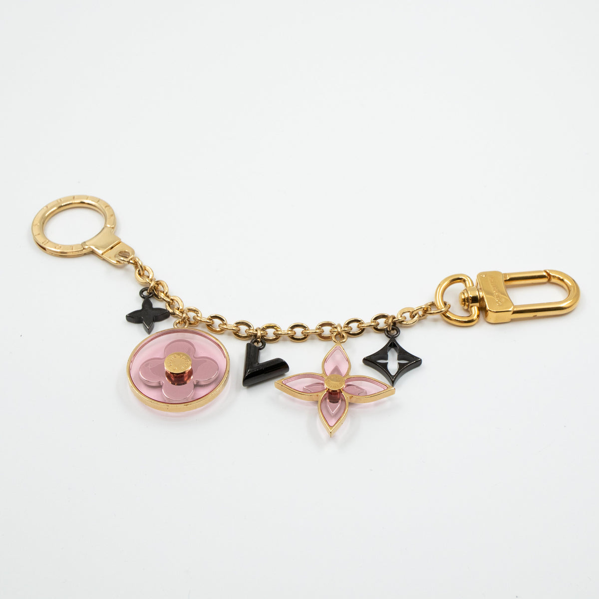 Louis-vuitton Blooming Flowers Bag Charm Chain