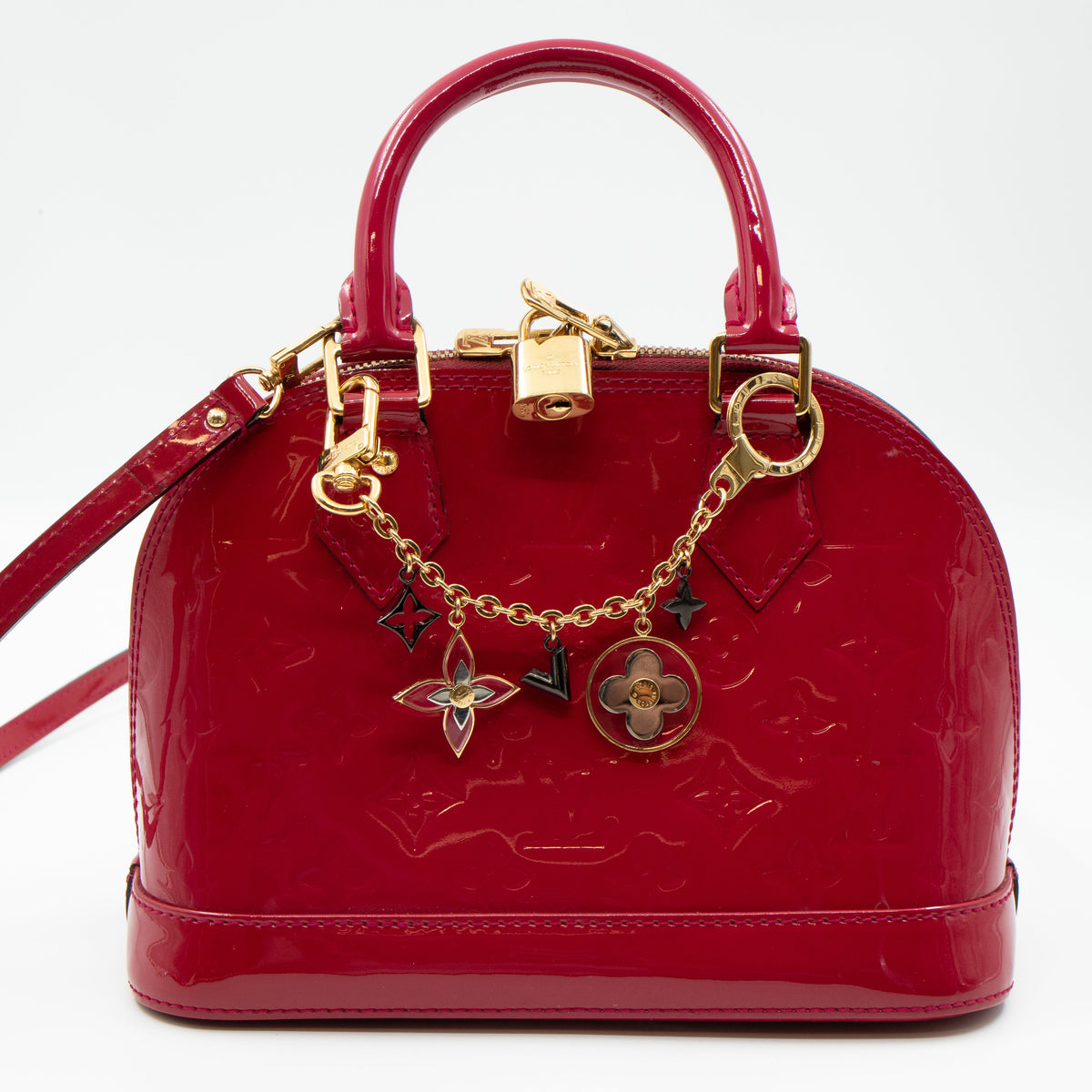 Louis-vuitton Blooming Flowers Bag Charm Chain