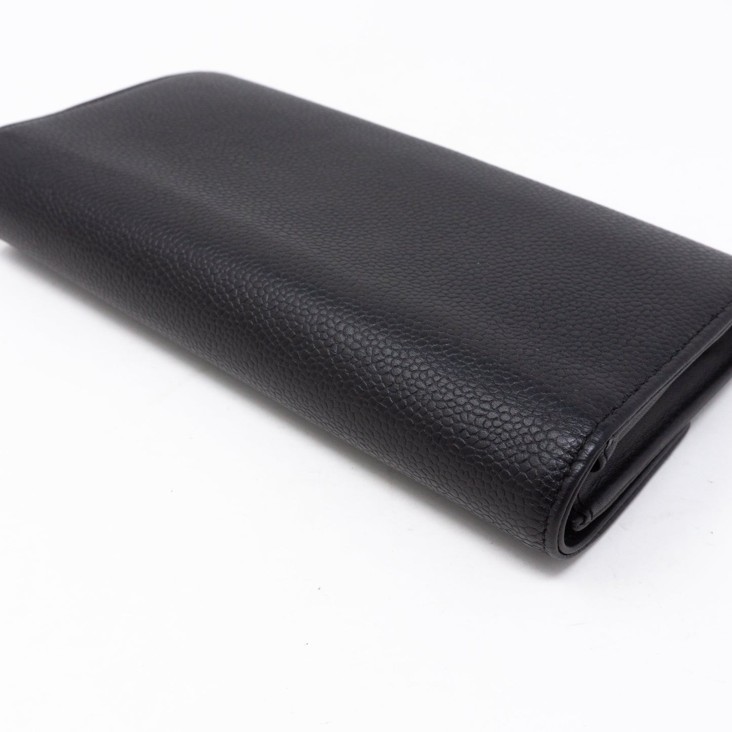 Continental Flap Wallet Black Caviar