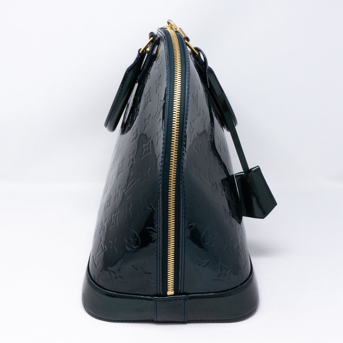 Louis-vuitton Alma GM Vernis Green