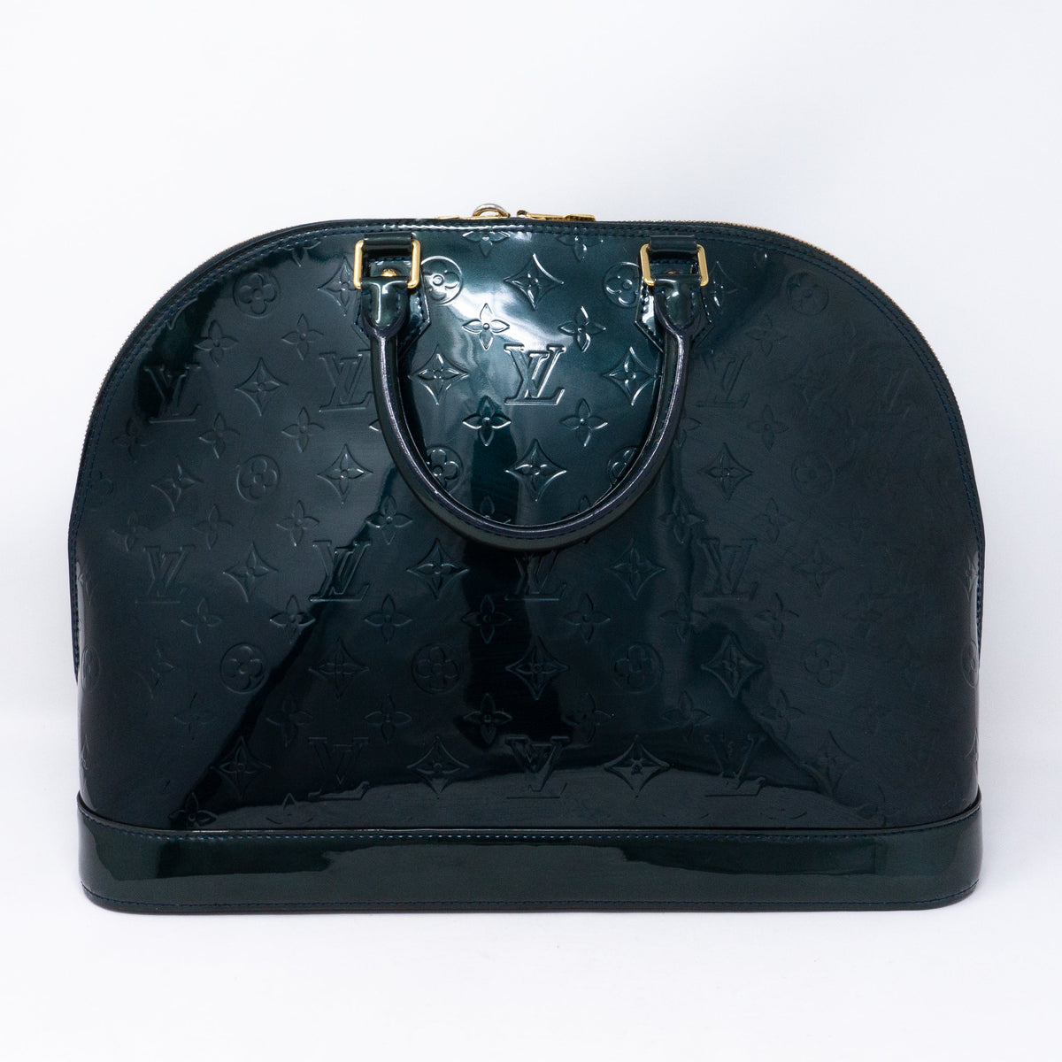 Louis-vuitton Alma GM Vernis Green