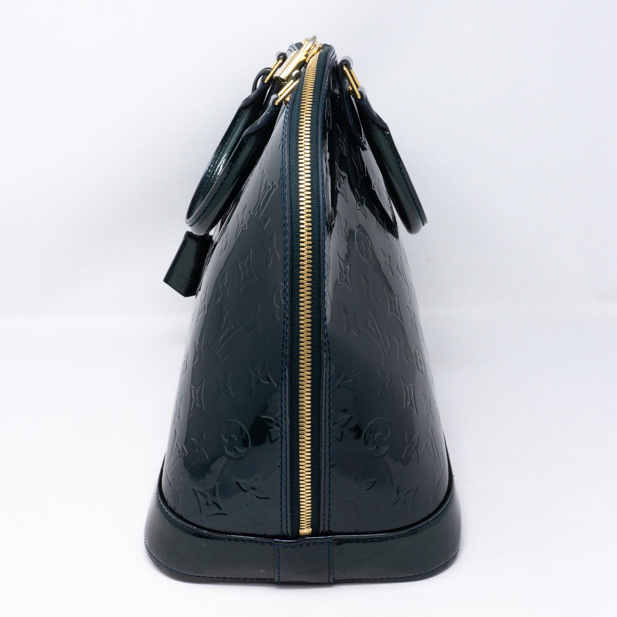 Louis-vuitton Alma GM Vernis Green