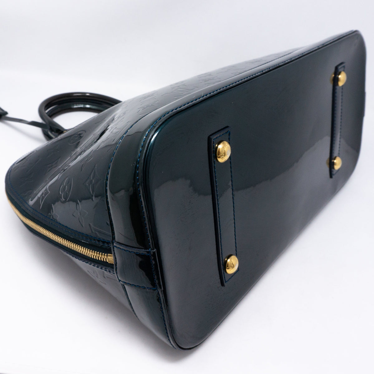 Louis-vuitton Alma GM Vernis Green