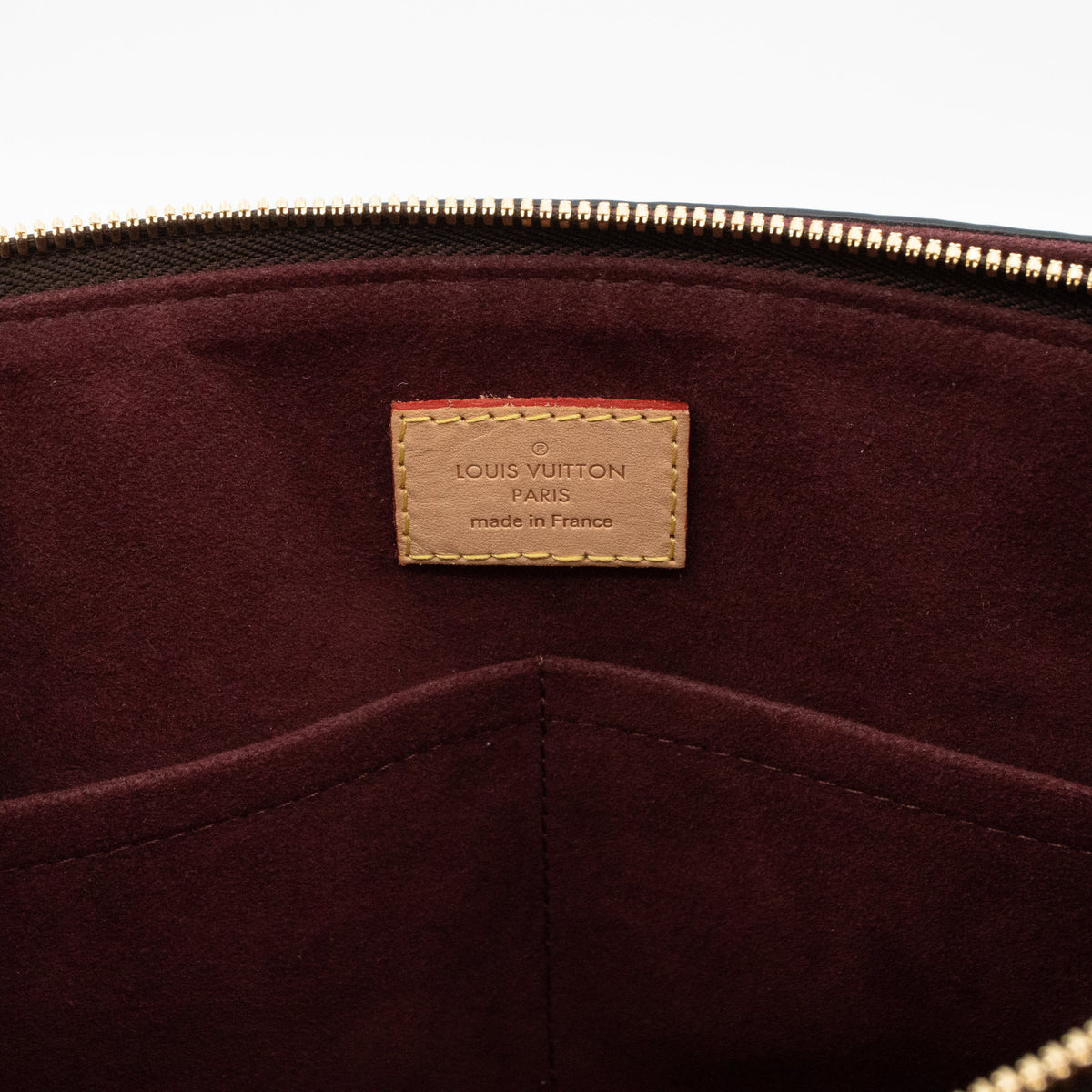 Louis-vuitton Flower Zipped Tote MM Monogram Beige