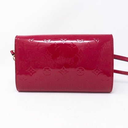 Louis-vuitton Ana Clutch Vernis Indian Rose