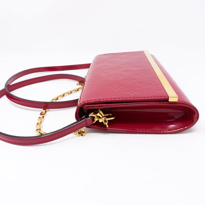 Louis-vuitton Ana Clutch Vernis Indian Rose