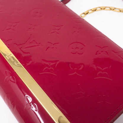 Louis-vuitton Ana Clutch Vernis Indian Rose