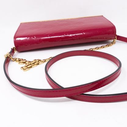 Louis-vuitton Ana Clutch Vernis Indian Rose