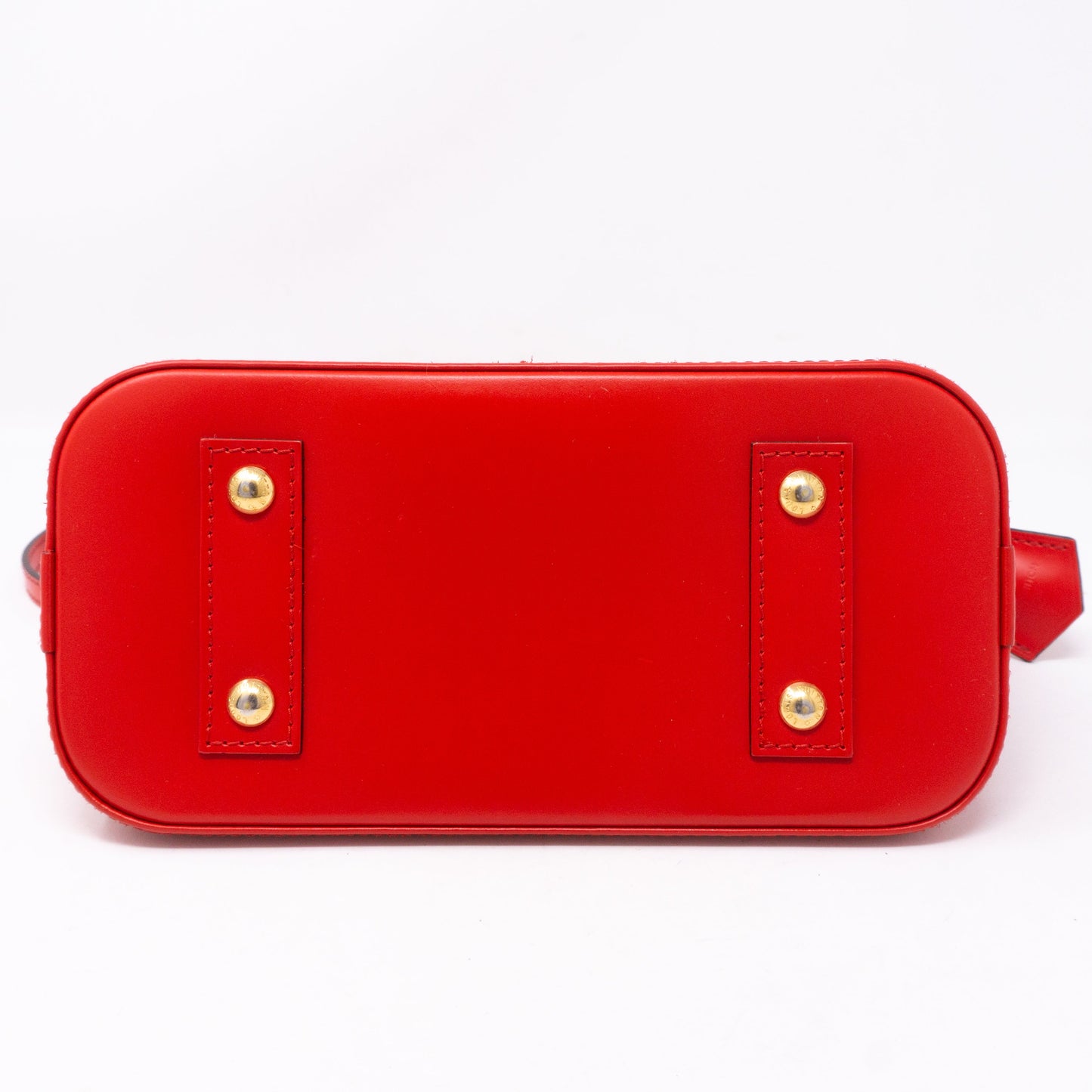 Louis-vuitton Alma BB Epi Red Blooming Flowers