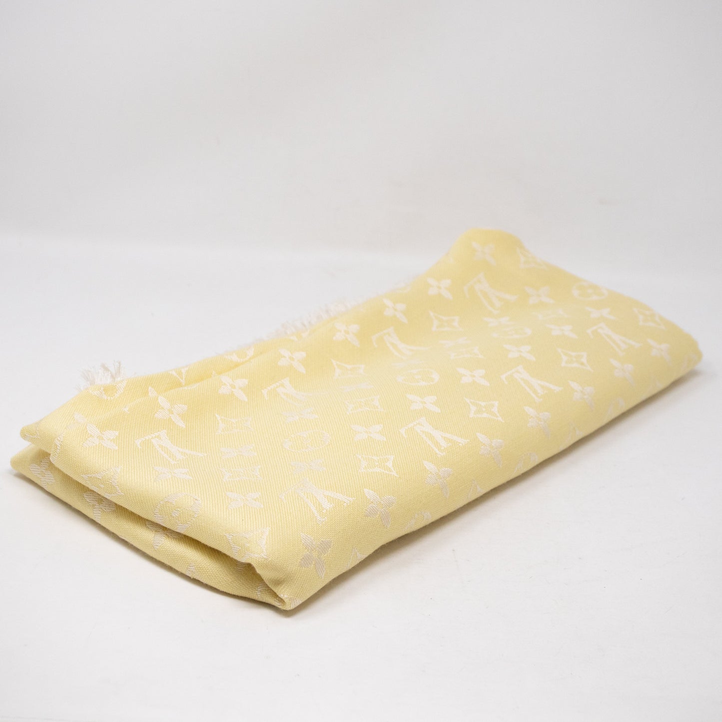 Louis-vuitton Monogram Shawl Yellow