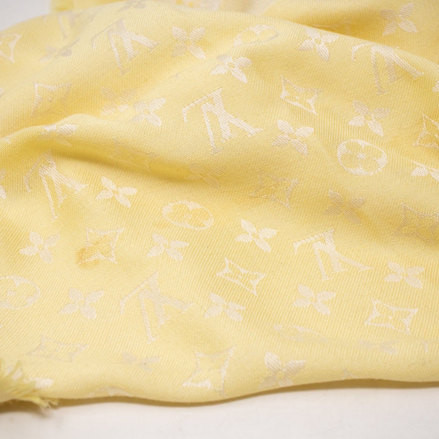 Louis-vuitton Monogram Shawl Yellow