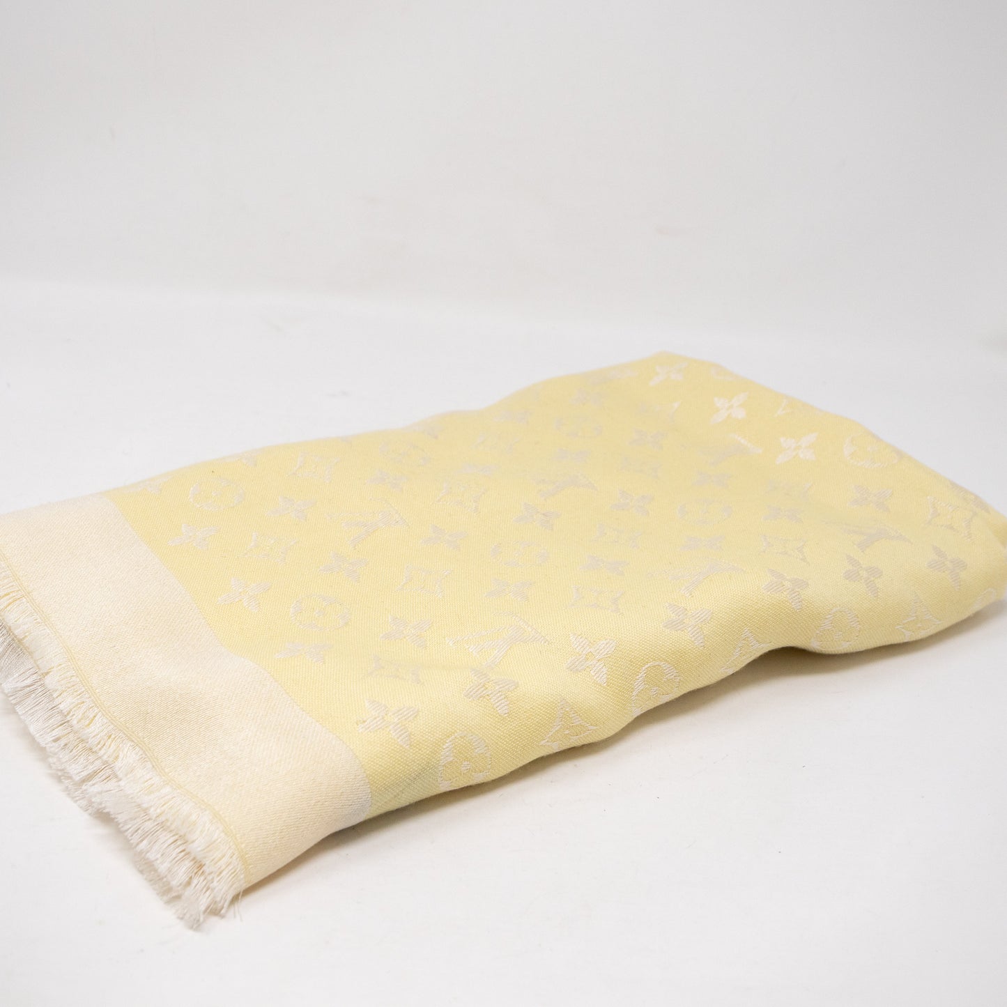 Louis-vuitton Monogram Shawl Yellow