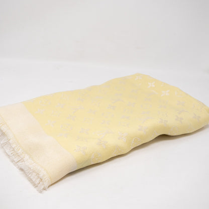 Louis-vuitton Monogram Shawl Yellow
