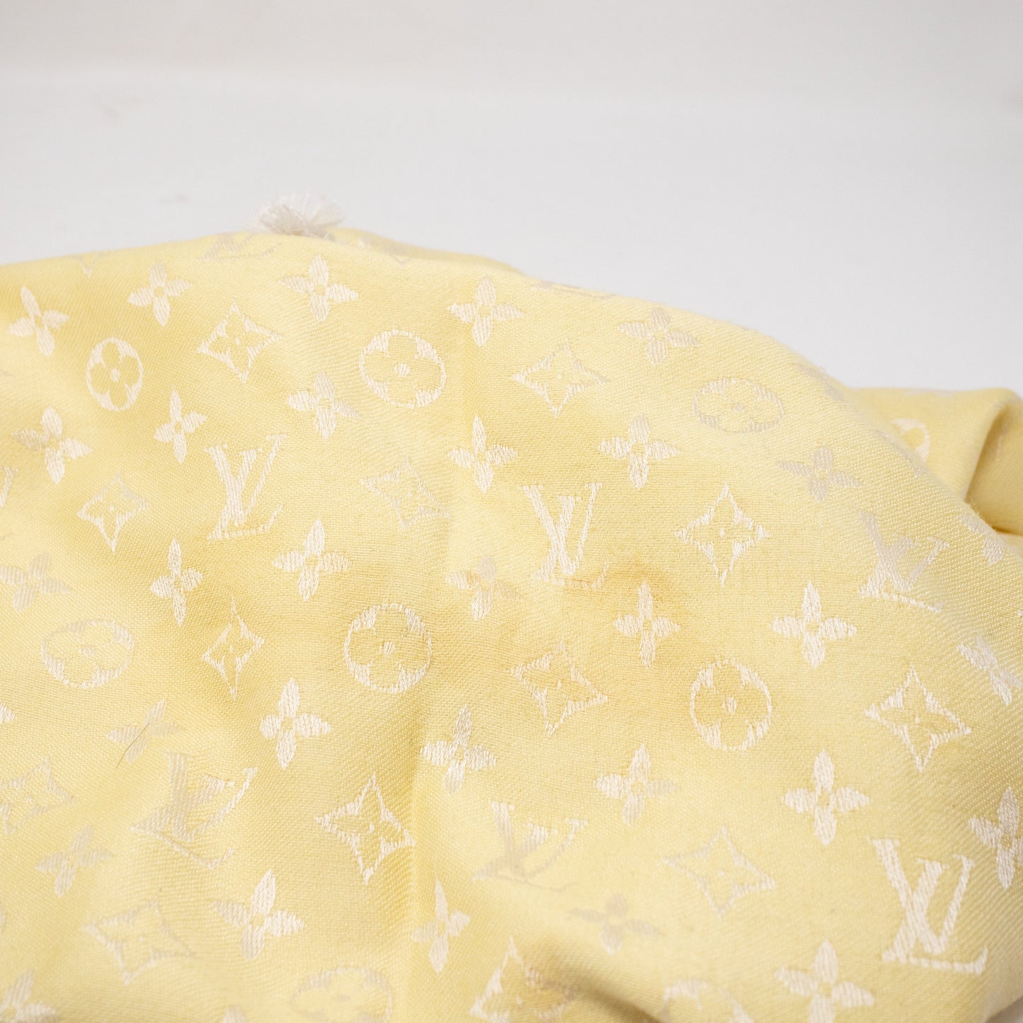 Louis-vuitton Monogram Shawl Yellow
