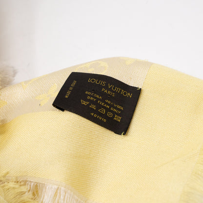 Louis-vuitton Monogram Shawl Yellow