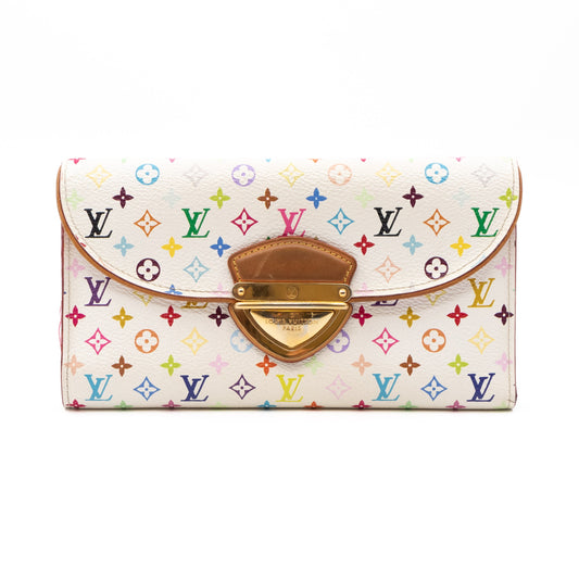Louis-vuitton Eugenie Wallet Multicolore White