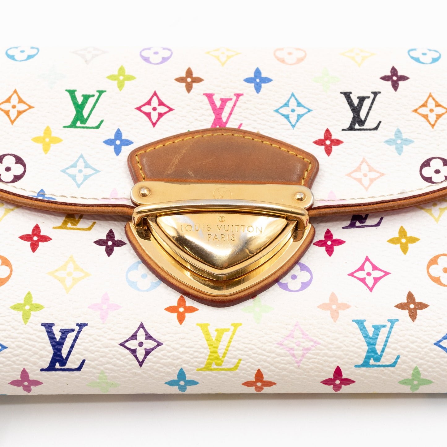 Louis-vuitton Eugenie Wallet Multicolore White