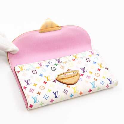 Louis-vuitton Eugenie Wallet Multicolore White