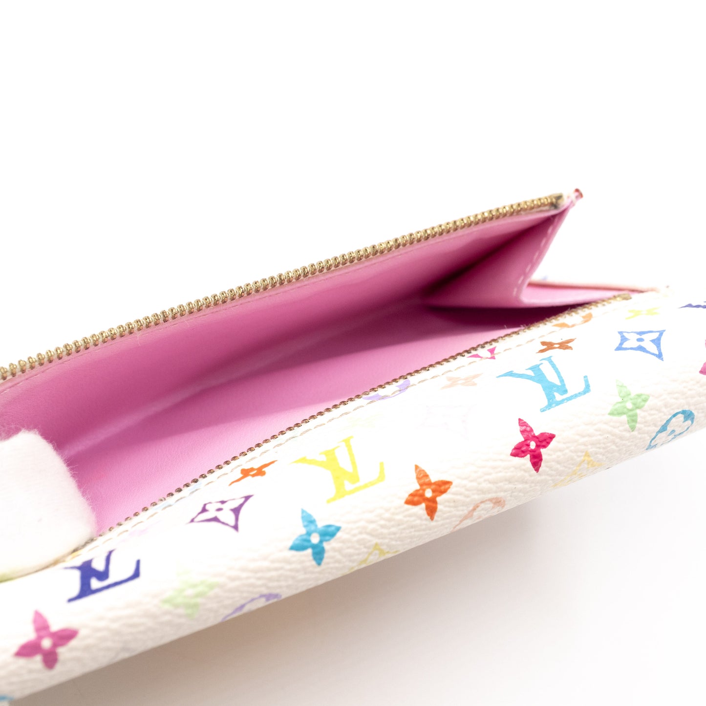 Louis-vuitton Eugenie Wallet Multicolore White