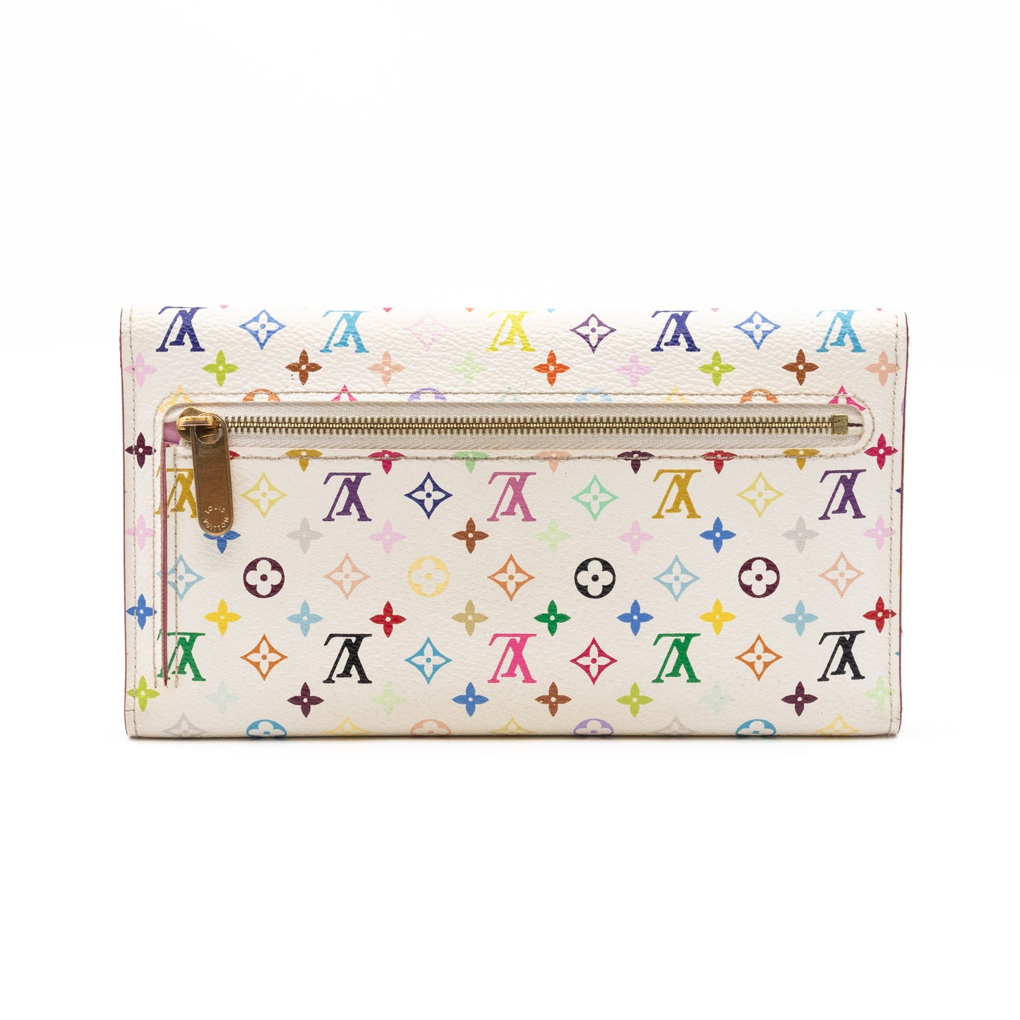 Louis-vuitton Eugenie Wallet Multicolore White