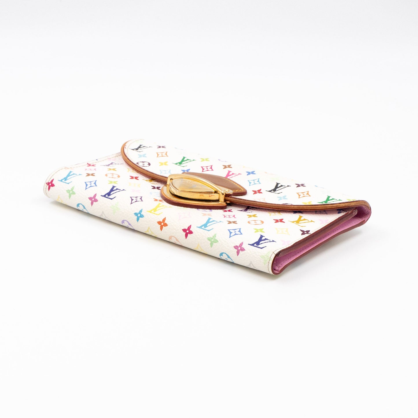 Louis-vuitton Eugenie Wallet Multicolore White