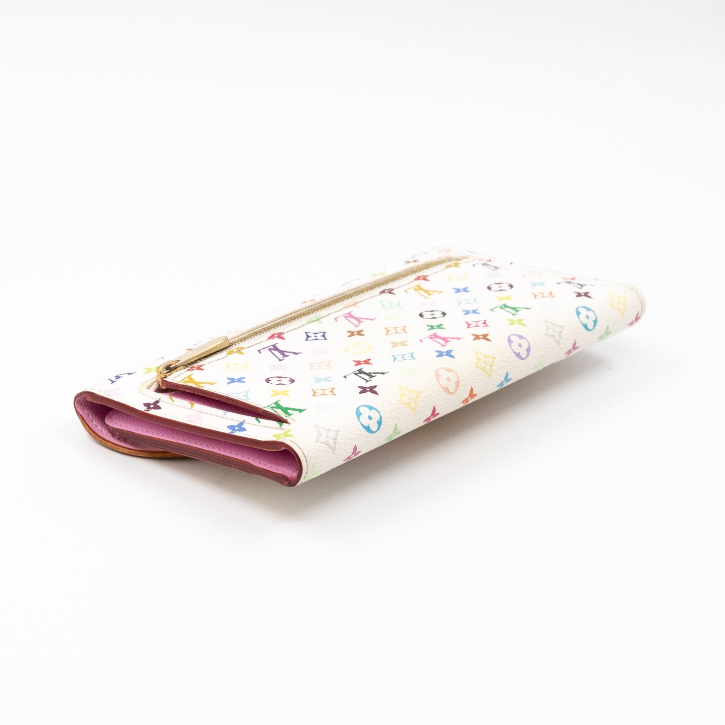 Louis-vuitton Eugenie Wallet Multicolore White