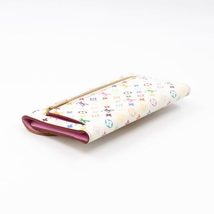 Louis-vuitton Eugenie Wallet Multicolore White