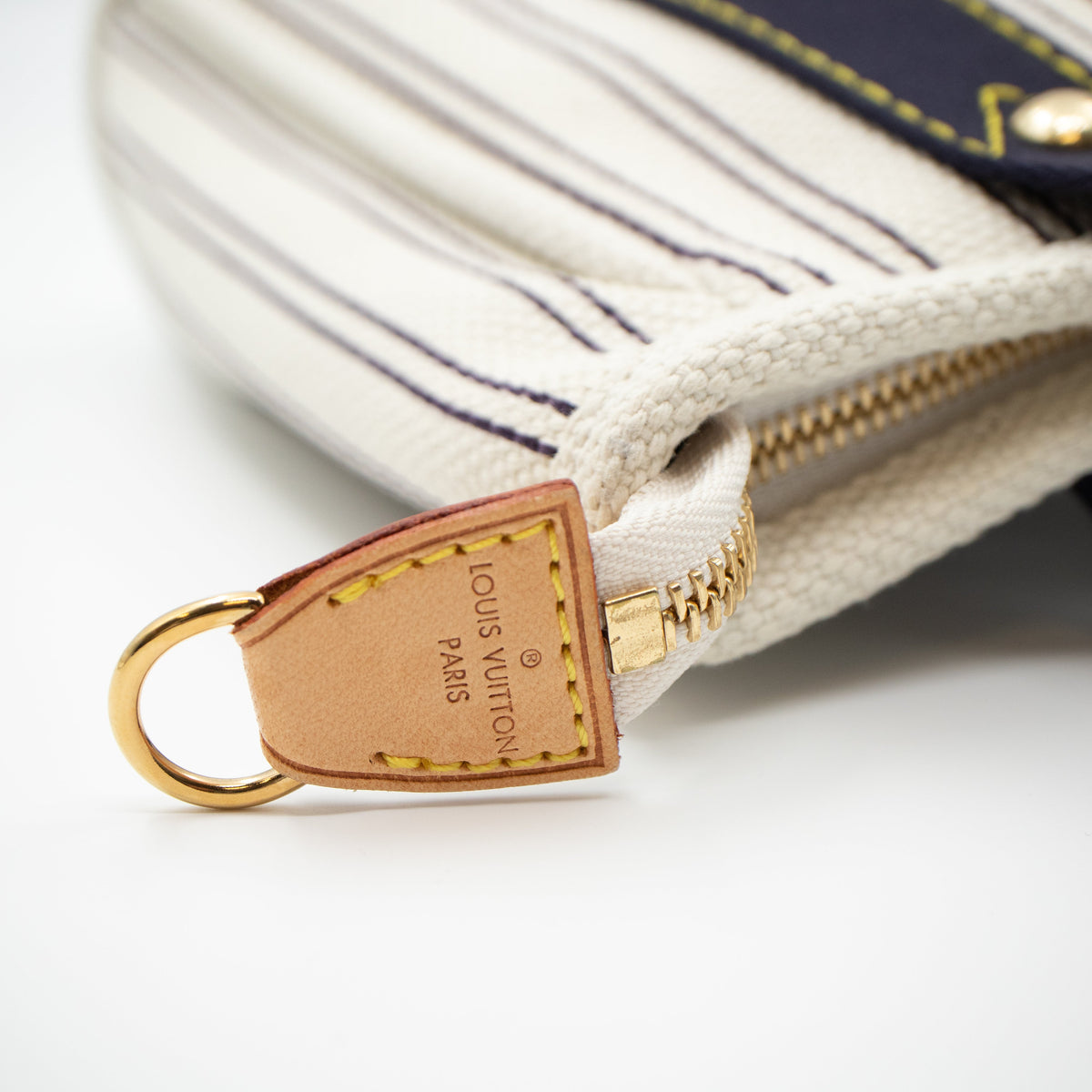 Louis-vuitton Antigua Cabas PM Navy Striped
