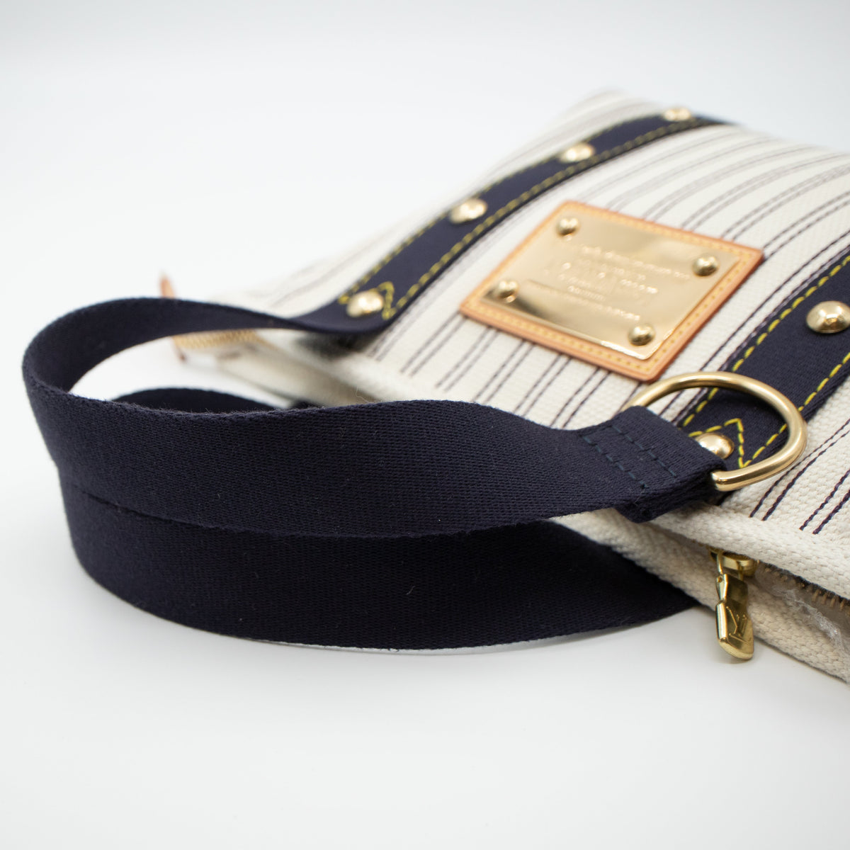 Louis-vuitton Antigua Cabas PM Navy Striped