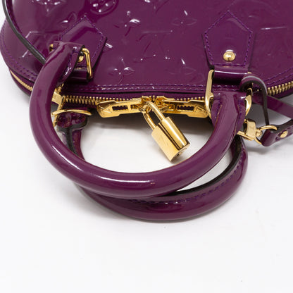Louis-vuitton Alma BB Amethyste Vernis