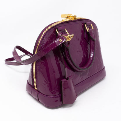 Louis-vuitton Alma BB Amethyste Vernis