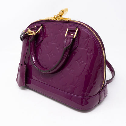 Louis-vuitton Alma BB Amethyste Vernis