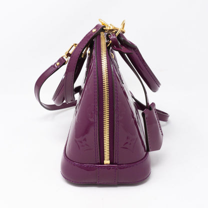 Louis-vuitton Alma BB Amethyste Vernis