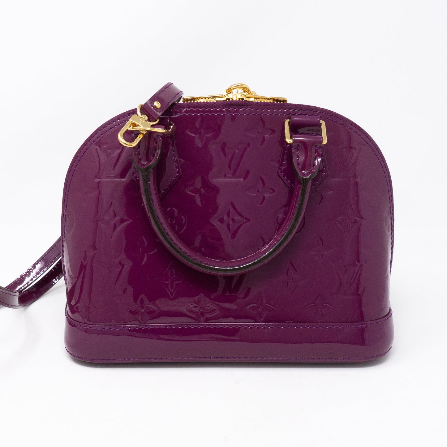 Louis-vuitton Alma BB Amethyste Vernis