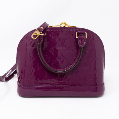 Louis-vuitton Alma BB Amethyste Vernis