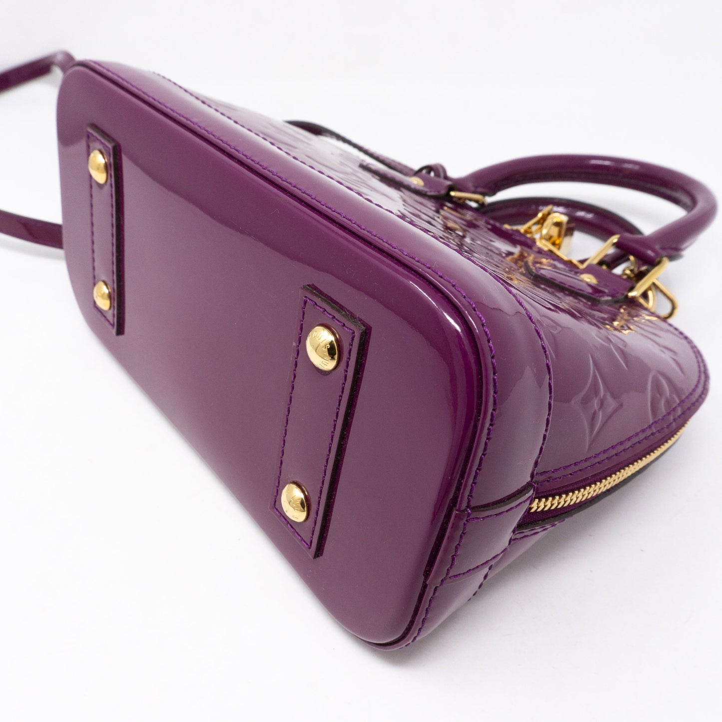 Louis-vuitton Alma BB Amethyste Vernis