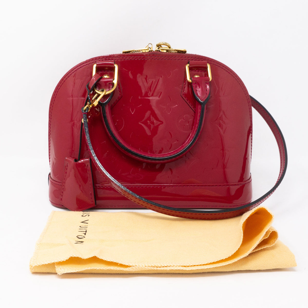 Louis-vuitton Alma BB Indian Rose Vernis