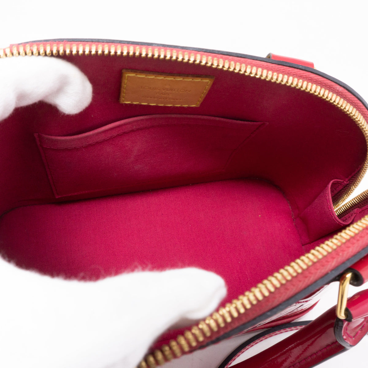 Louis-vuitton Alma BB Indian Rose Vernis